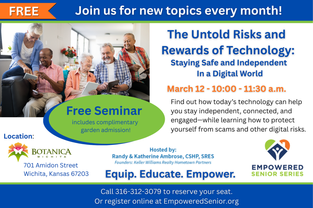 Invitation to March Empowered Senior Event